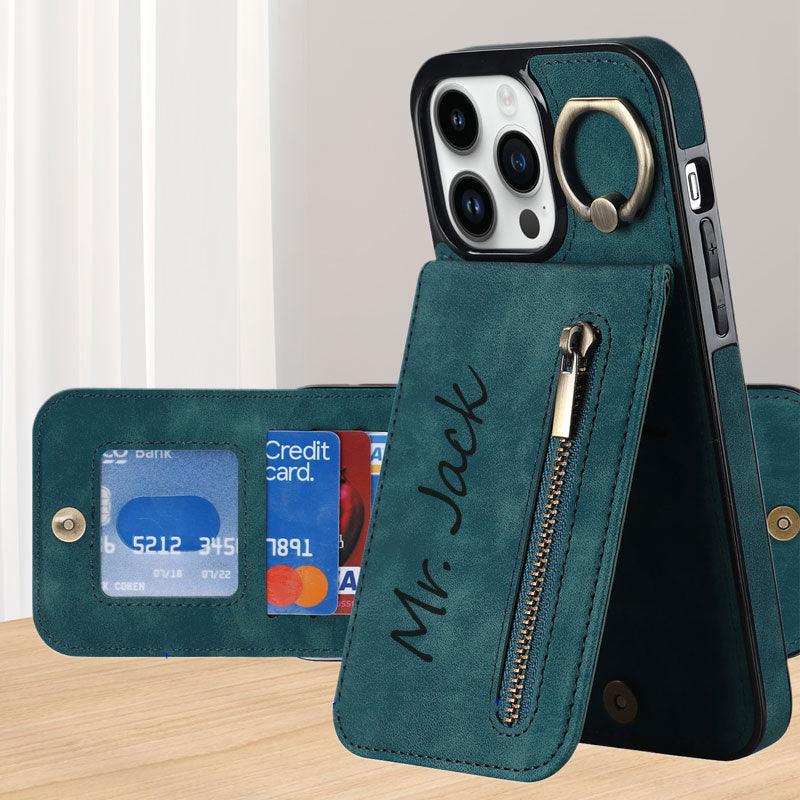 Individuelle Handytasche aus Leder