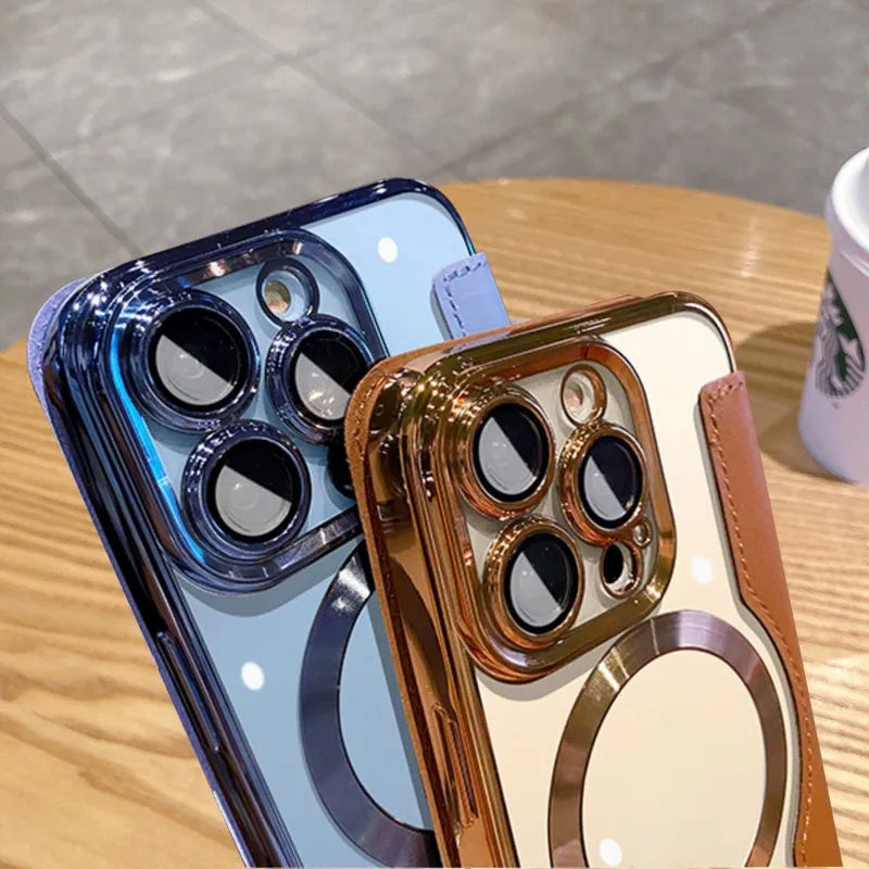 Flip in pelle personalizzato
