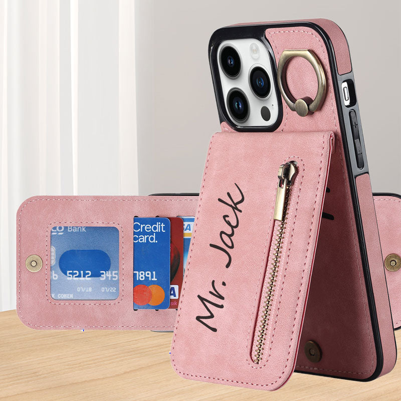 Individuelle Handytasche aus Leder